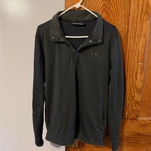 Under Armour Men’s Dark Gray Golf Pullover Large
